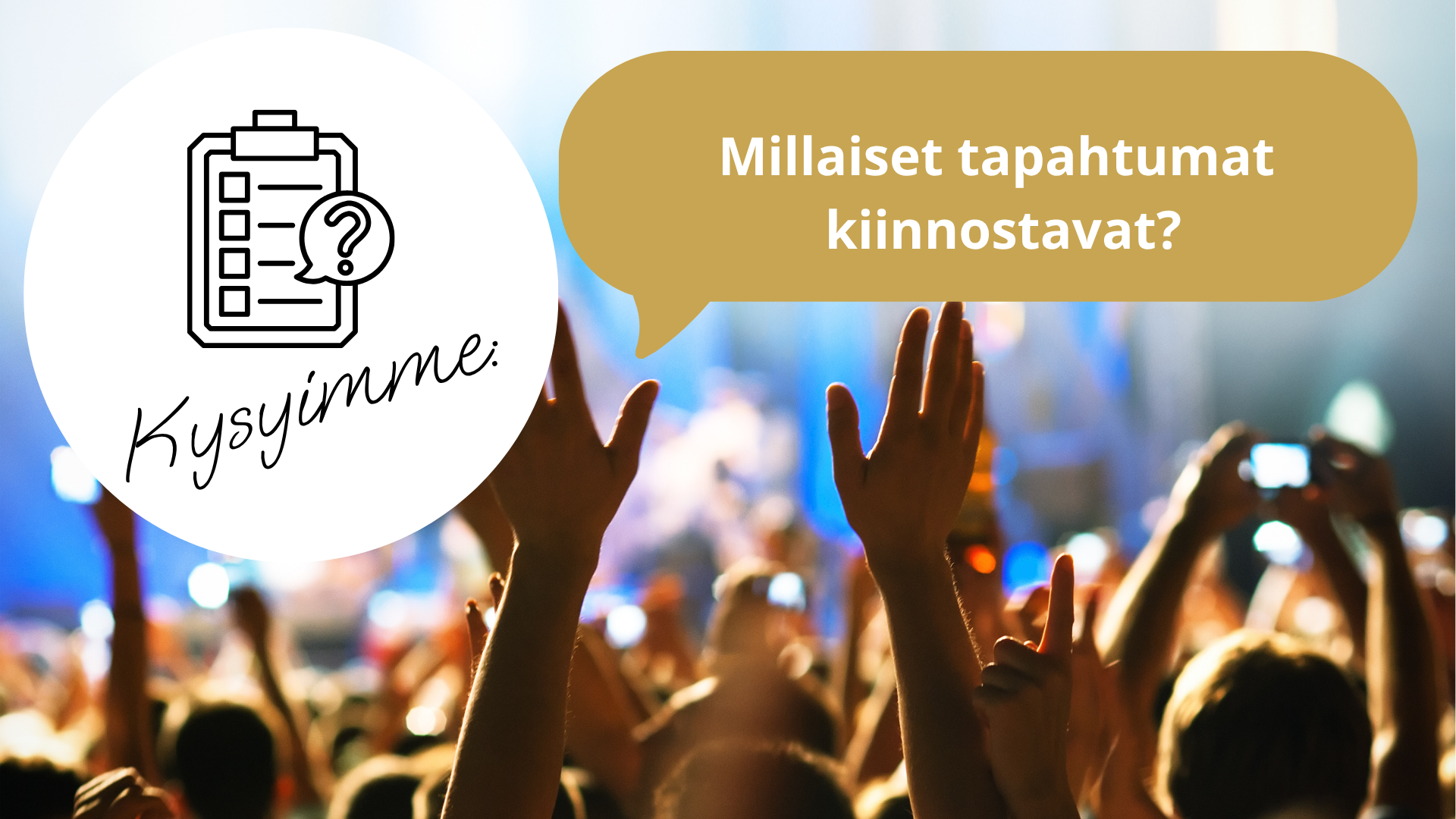 Kesäkyselyn tuloksia ja tapahtumakehittämistä